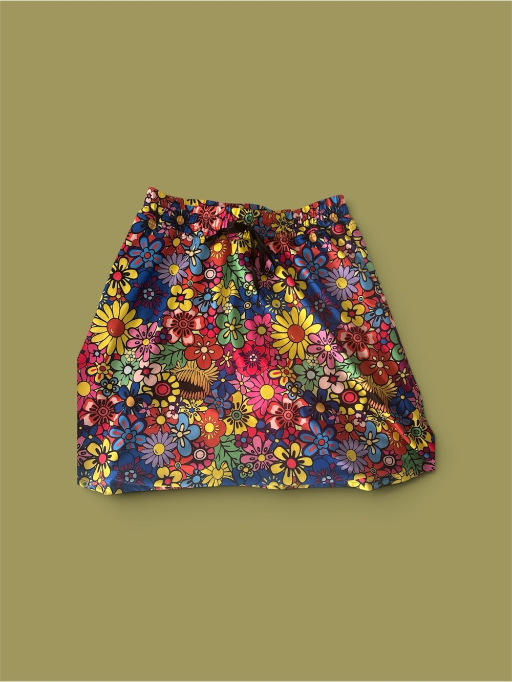 Elastic-Waist Skort